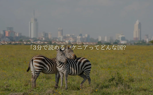 「3分で読める」ケニアってどんな国?