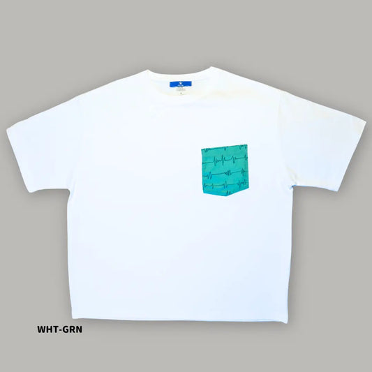 【CROSS TRADE】ハートレート Tシャツ | オーガニックコットン レディース メンズ ユニセックス