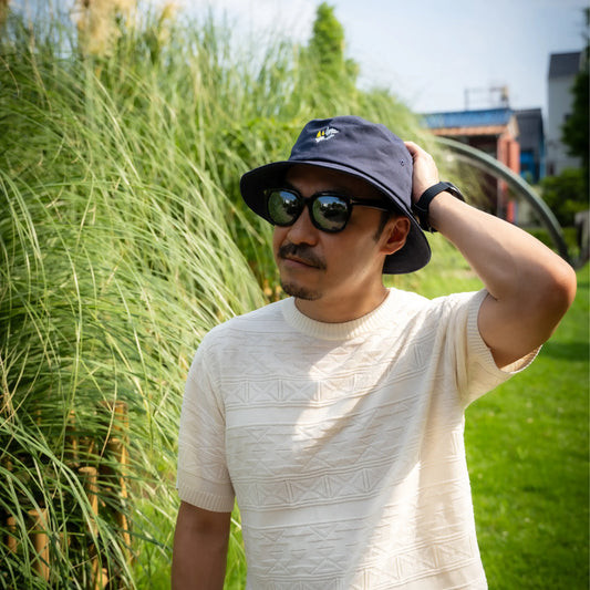 CROSS TRADE Rhino Embroidered Bucket Hat | Cotton Unisex Rhino Embroidered Hat