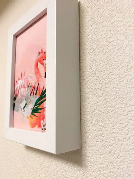 Kangarui カンガルイ ワイルドアートフレーム Floral Flamingo フローラルフラミンゴ
