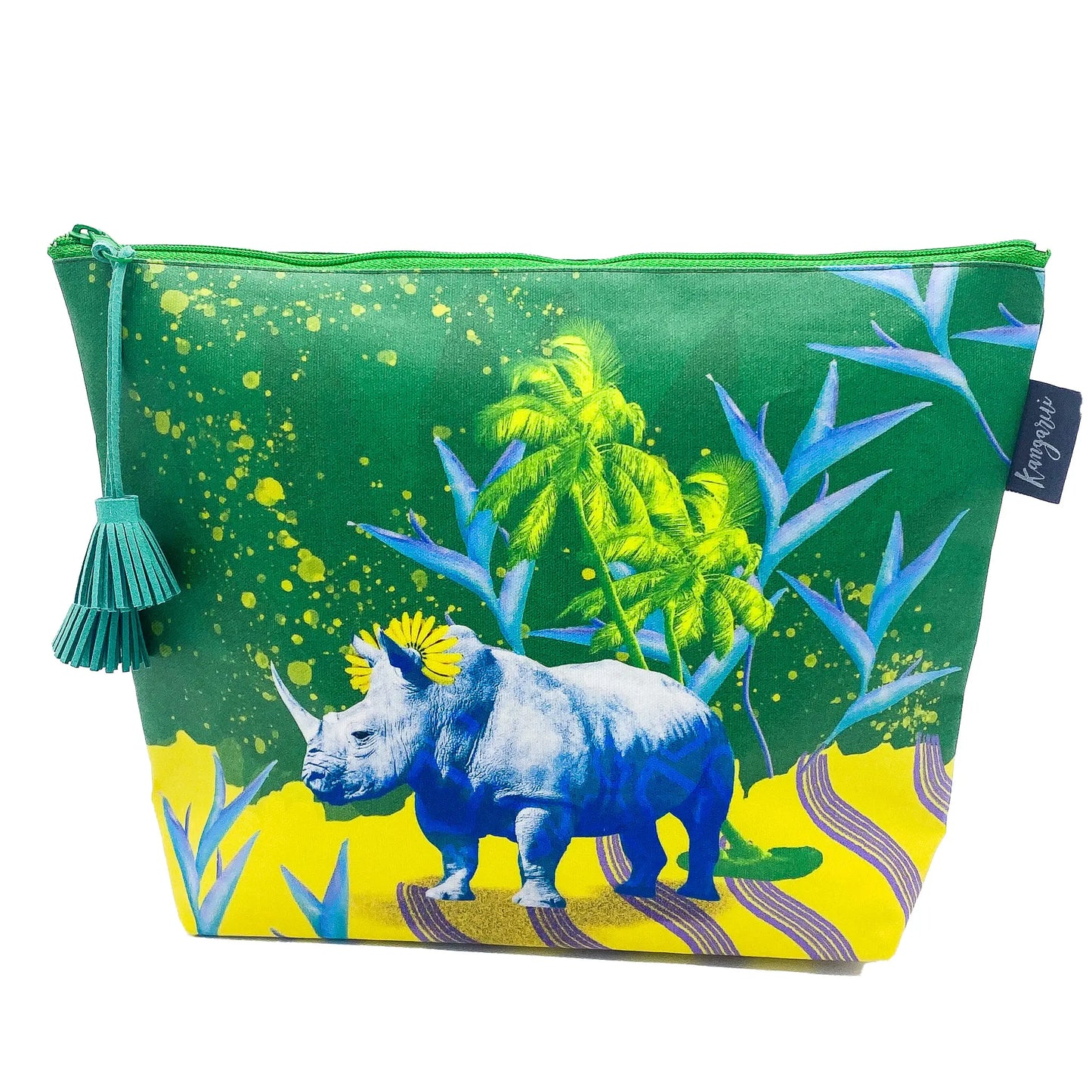 Kangarui カンガルイ サファリポーチ Banana Rhino バナナライノ L