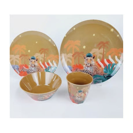 Kangarui アドベンチャータンブラー Sandy Leopard|メラミン製・軽量・割れにくい