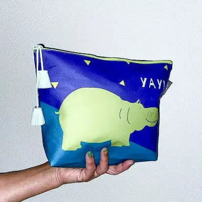 Kangarui カンガルイ サファリポーチ Yay! Hippo イエーイヒッポ― L