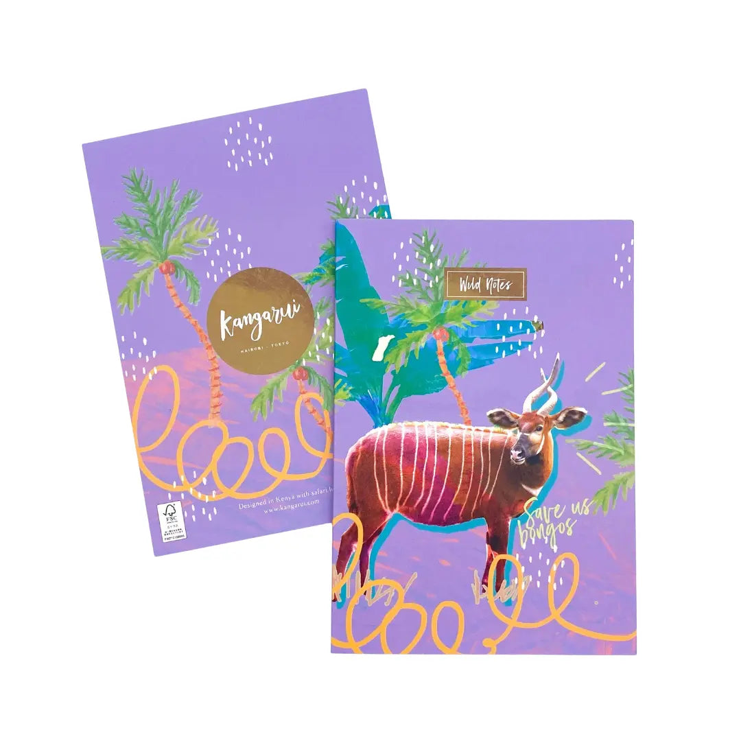 Kangarui カンガルイ ワイルドノート Mountain Bongo マウンテンボンゴ 罫線入り