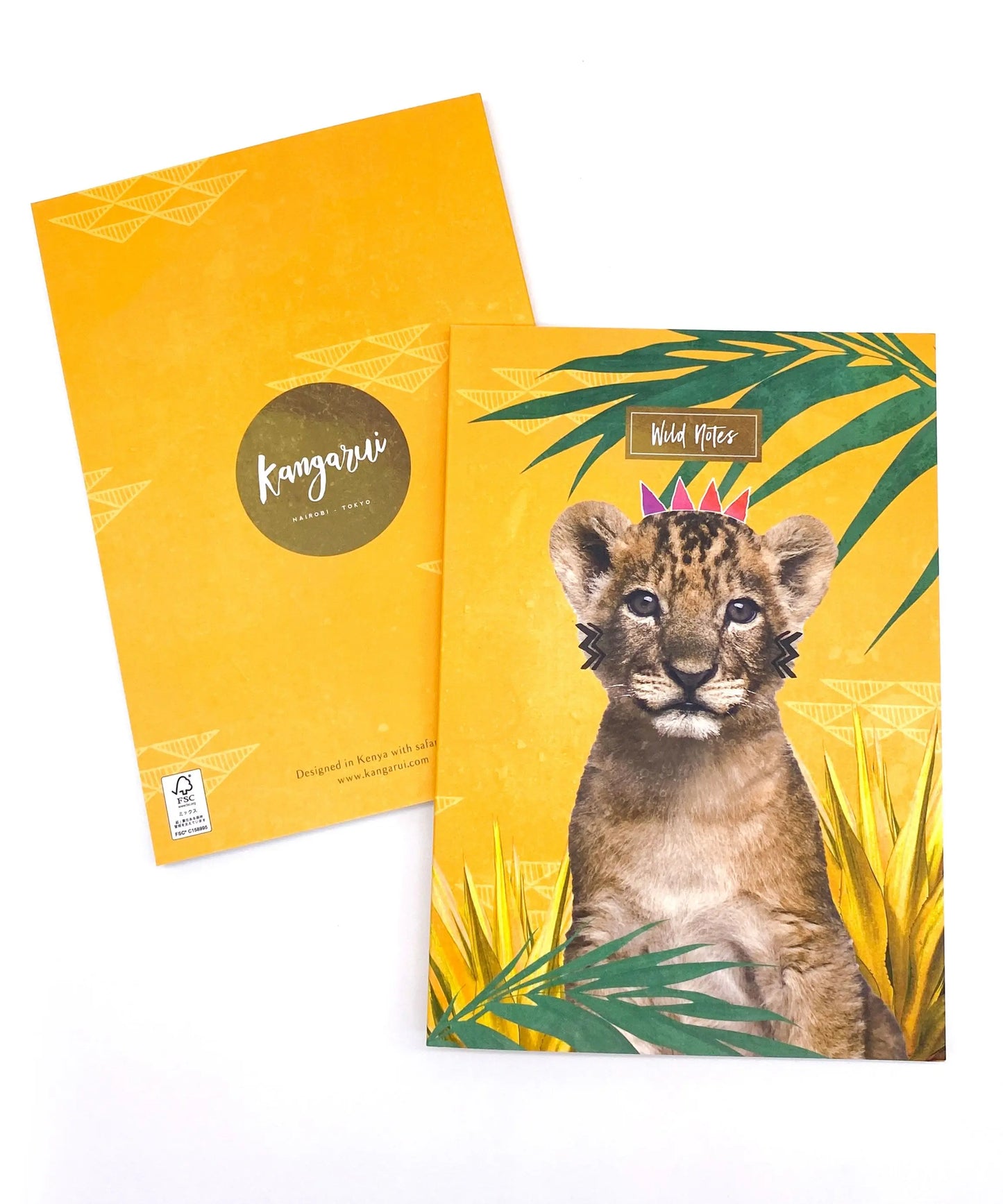 Kangarui カンガルイ ワイルドノート Curious Simba キュリアスシンバ 罫線入り