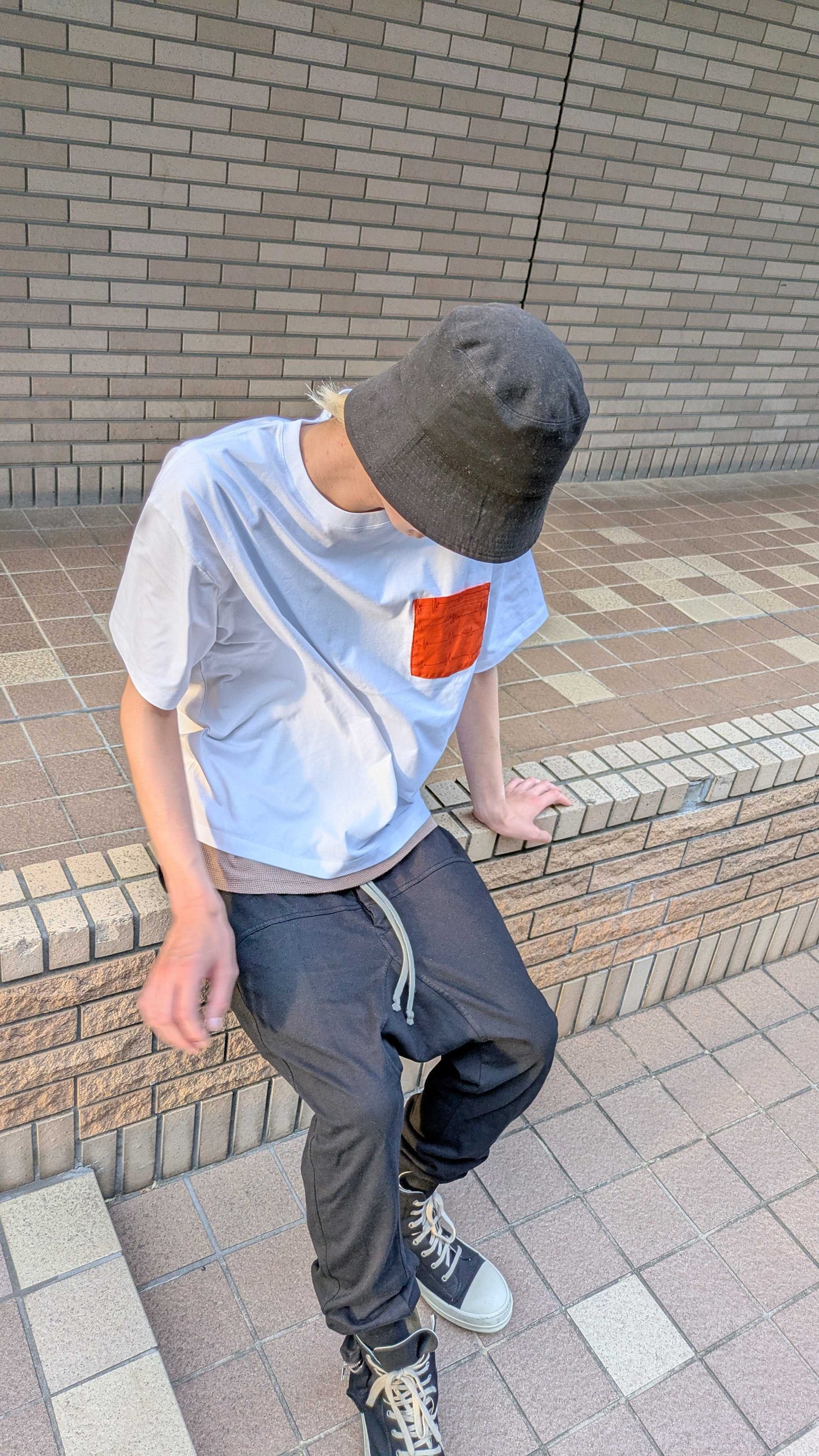 CROSS TRADE クロストレード ハートレートTシャツ