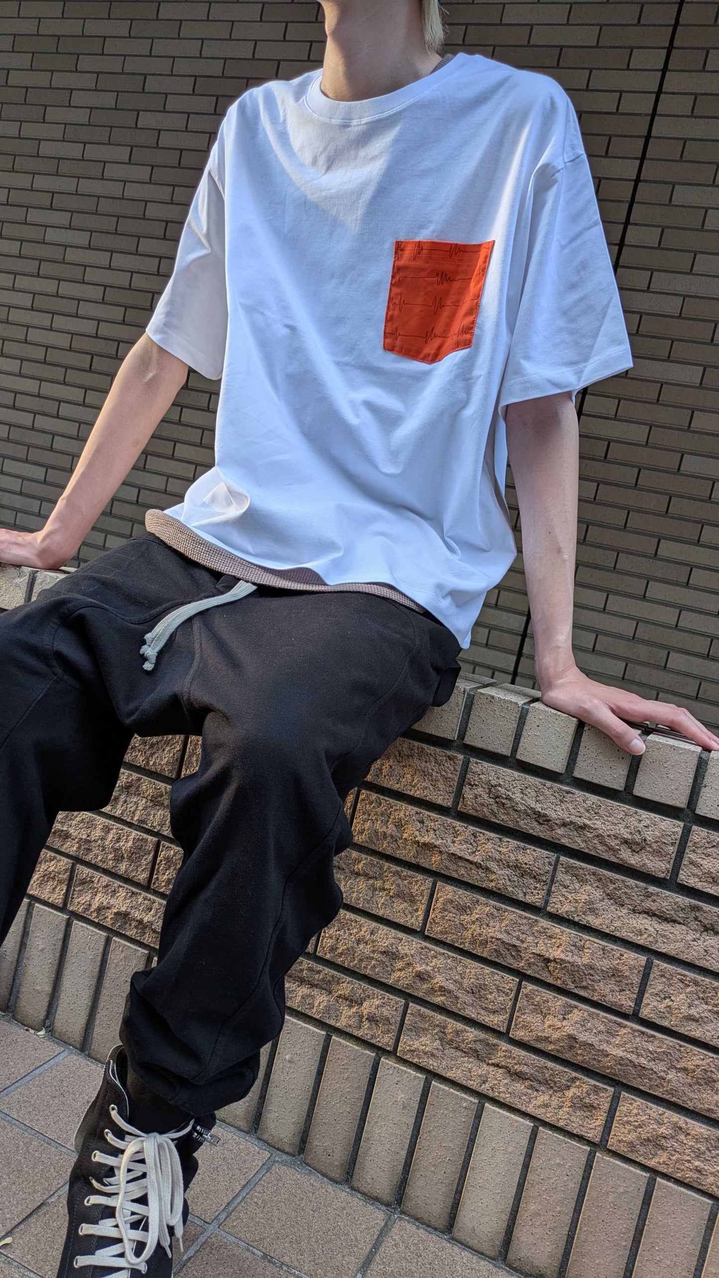 CROSS TRADE クロストレード ハートレートTシャツ
