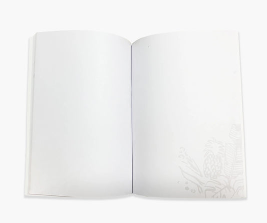 【Kangarui】ワイルドノート Fierce Leopard フィアースレオパルド 罫線なし | ケニアアート A5サイズ