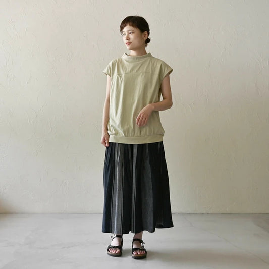 SASHA Organic Cotton French Sleeve Top | Natural, Casual, Fair Trade