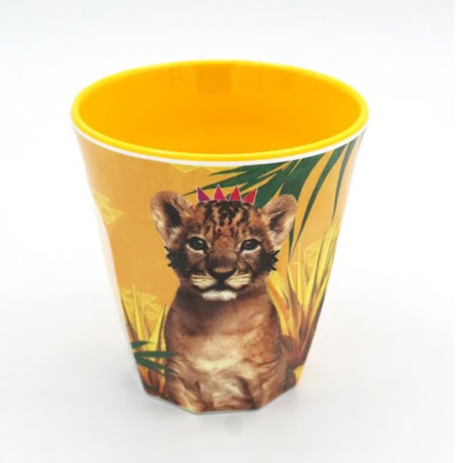 Kangarui アドベンチャータンブラー Curious Simba｜メラミン製・軽量・割れにくい