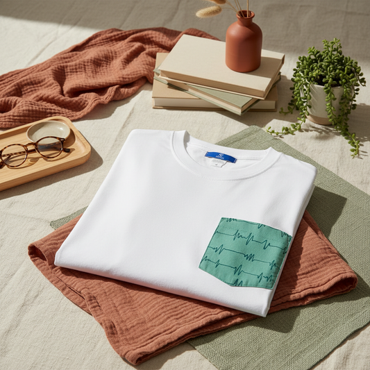 ハートレートTシャツ ライフスタイル画像